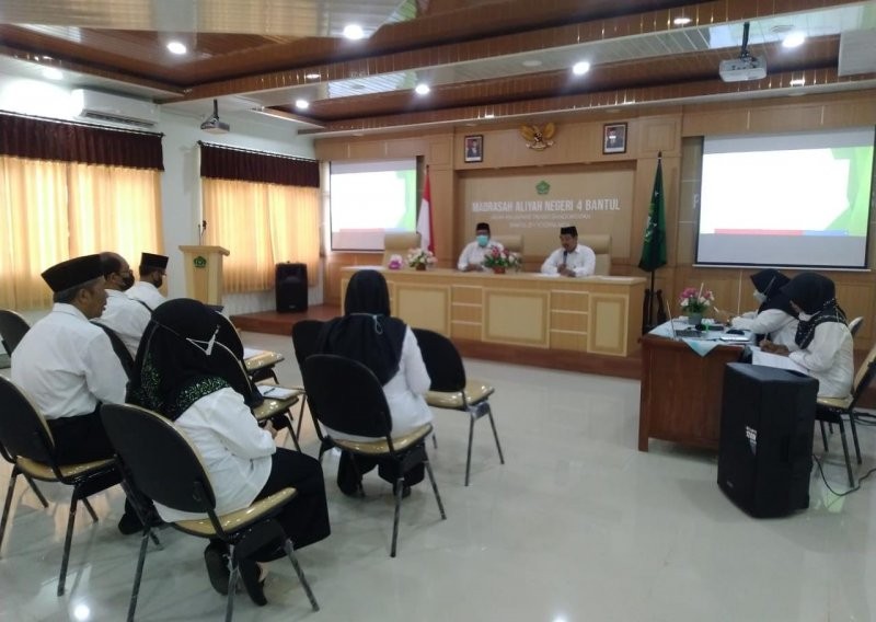 Siapkan PKKM, Kepala MAN 4 Bantul Undang Tim Sukses