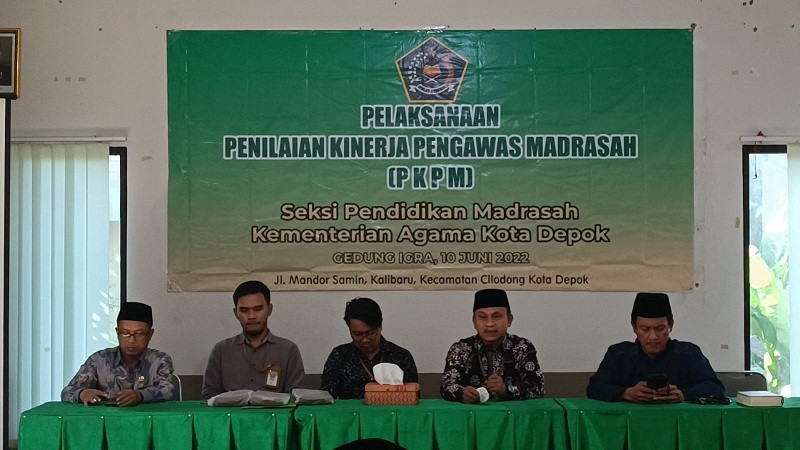 Pelaksanaan Penilaian Kinerja Pengawas Madrasah Tahun 2022 di Lingkungan Kementerian Agama Kota Depo