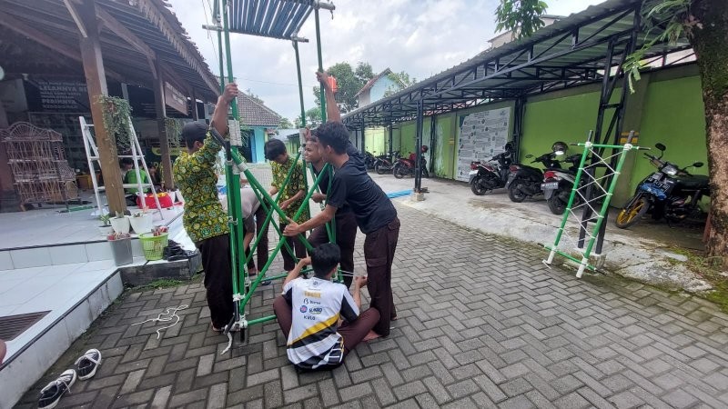Siswa MAN 4 Bantul Siap Ikuti Lomba Pertama Wiradaya 2022 Pramuka Bantul