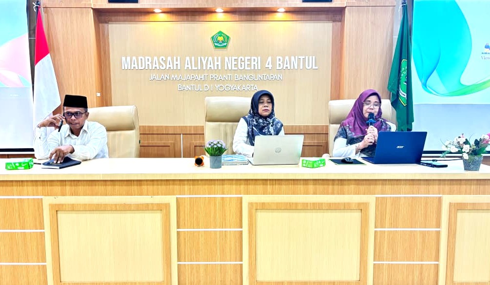 Matangkan Strategi Madrasah, Waka Humas MAN 4 Bantul Rilis Agenda Pra-Raker dan Raker