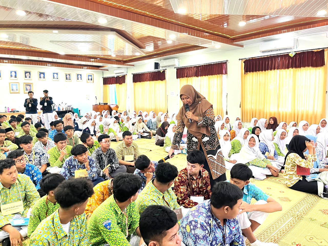 Kepala Perpustakaan MAN 4 Bantul Sosialisasikan Layanan Catur Pradipa Guna Dukung Budaya Literasi