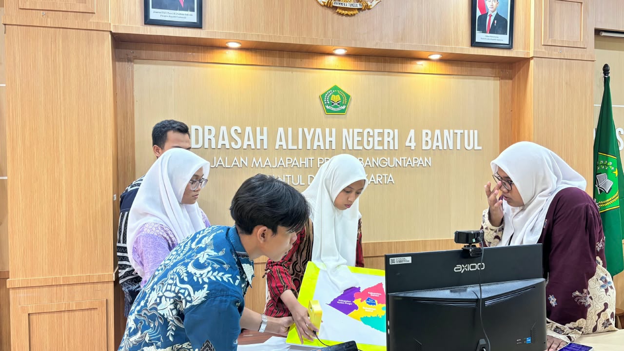 Karya Peta Edukasi AR & RFID Siswa MAN 4 Bantul Tembus Ajang Internasional ISIF 2026