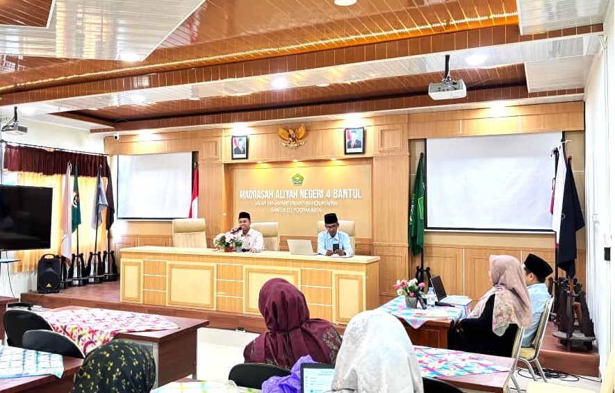 Mantapkan Capaian Kinerja dan Persiapan TKA melalui Rakor Kedinasan MAN 4 Bantul