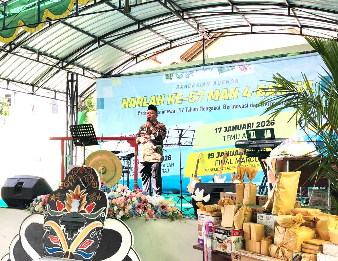 Eksistensi 57 Tahun MAN 4 Bantul, Menjaga Tradisi, Memacu Prestasi