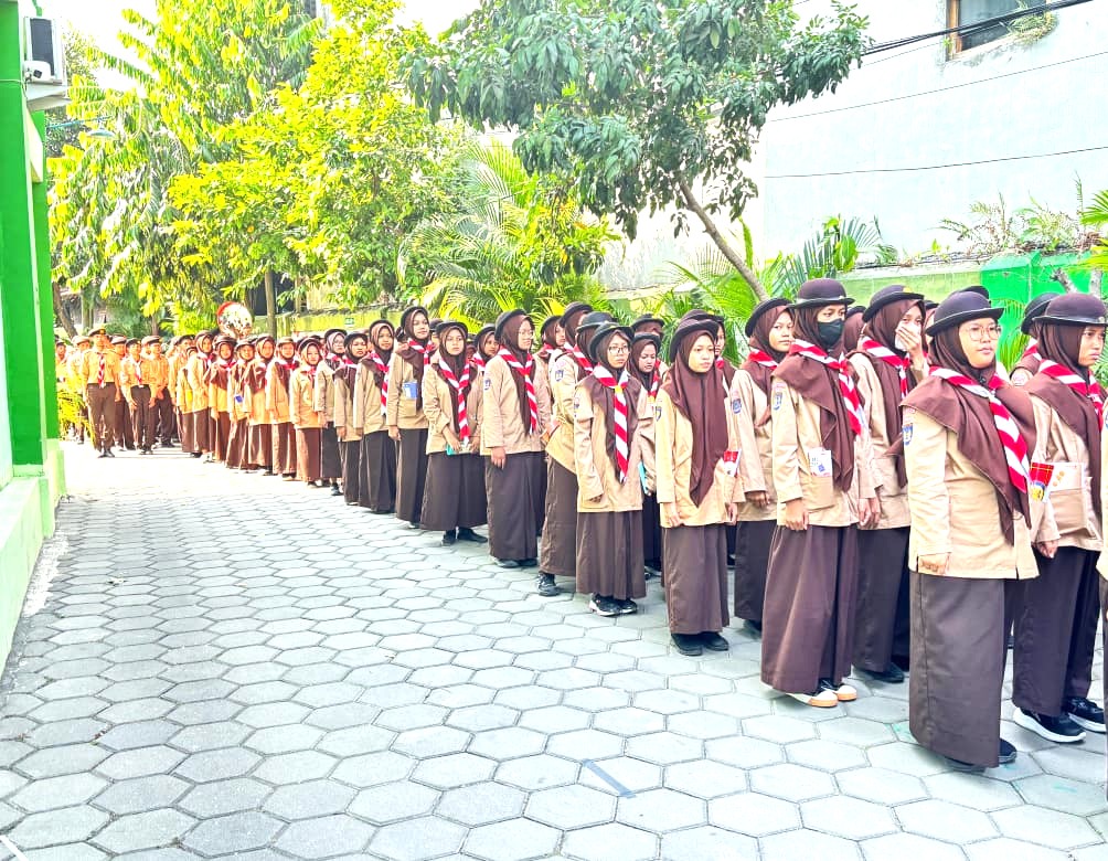 Upacara PTA 2026 MAN 4 Bantul, Momentum Sambut Anggota Pramuka Penegak Baru