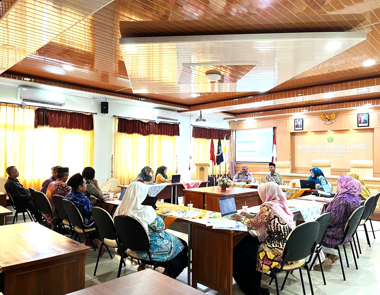 Menyongsong Usia Emas, MAN 4 Bantul Perkuat Persiapan Milad Ke-57 Lewat Rakor Terpadu