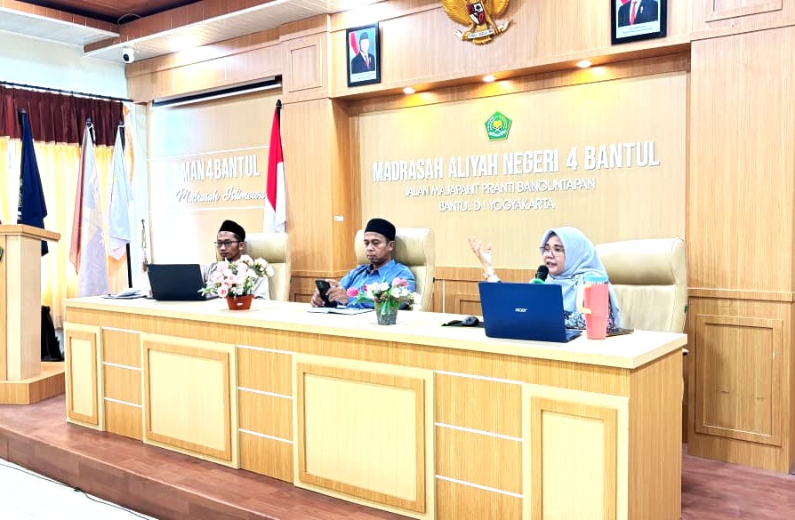 Antarkan Menuju Masa Depan, MAN 4 Bantul Mantapkan Rencana Penyerahan Kembali Murid Kelas XII