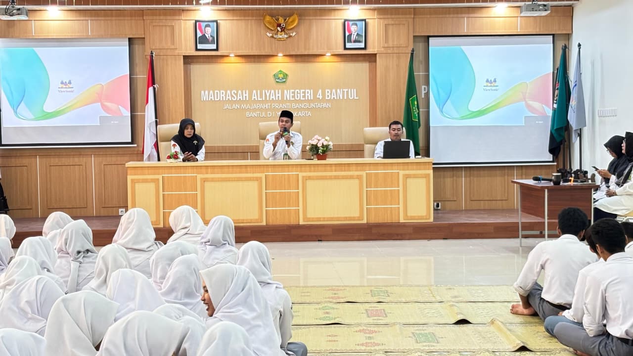 Persiapkan Kelulusan, Kepala MAN 4 Bantul Berikan Arahan Strategis dalam Sosialisasi SNBP