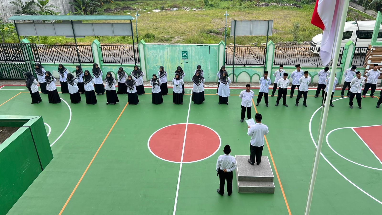 Satu Barisan Mengabdi Negeri, MAN 4 Bantul Khidmatkan HAB Kemenag ke-80