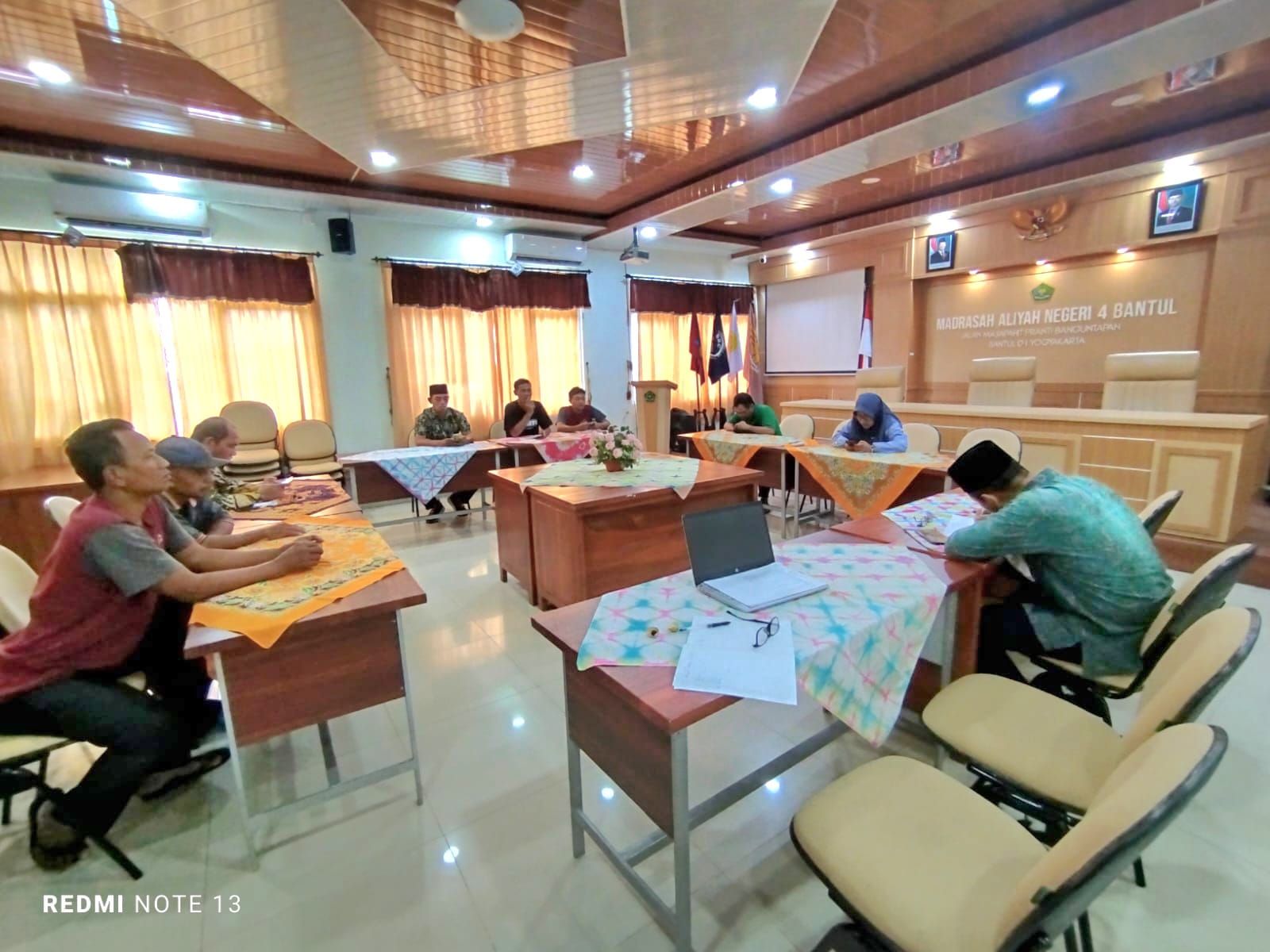 Optimalkan Pelayanan Pendidikan, MAN 4 Bantul Laksanakan Rakor Terpadu Lintas Sektor