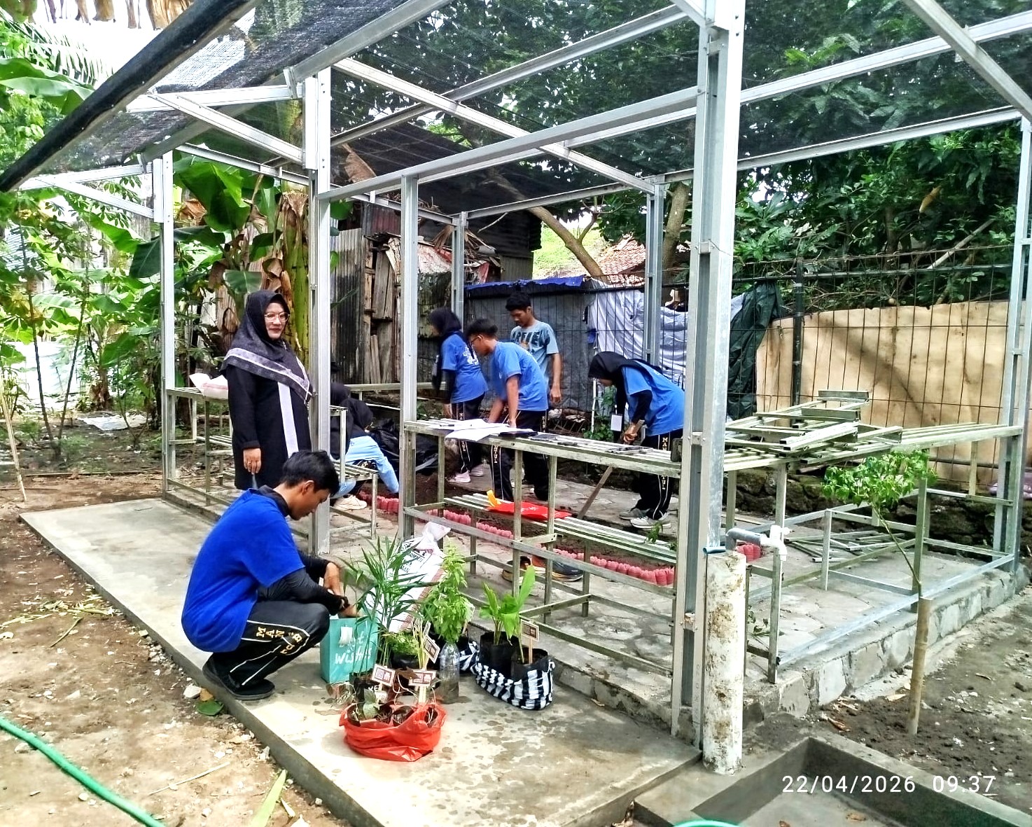Peringati Hari Bumi, MAN 4 Bantul Jadikan Green House Sebagai Laboratorium Hidup Tanaman Herbal