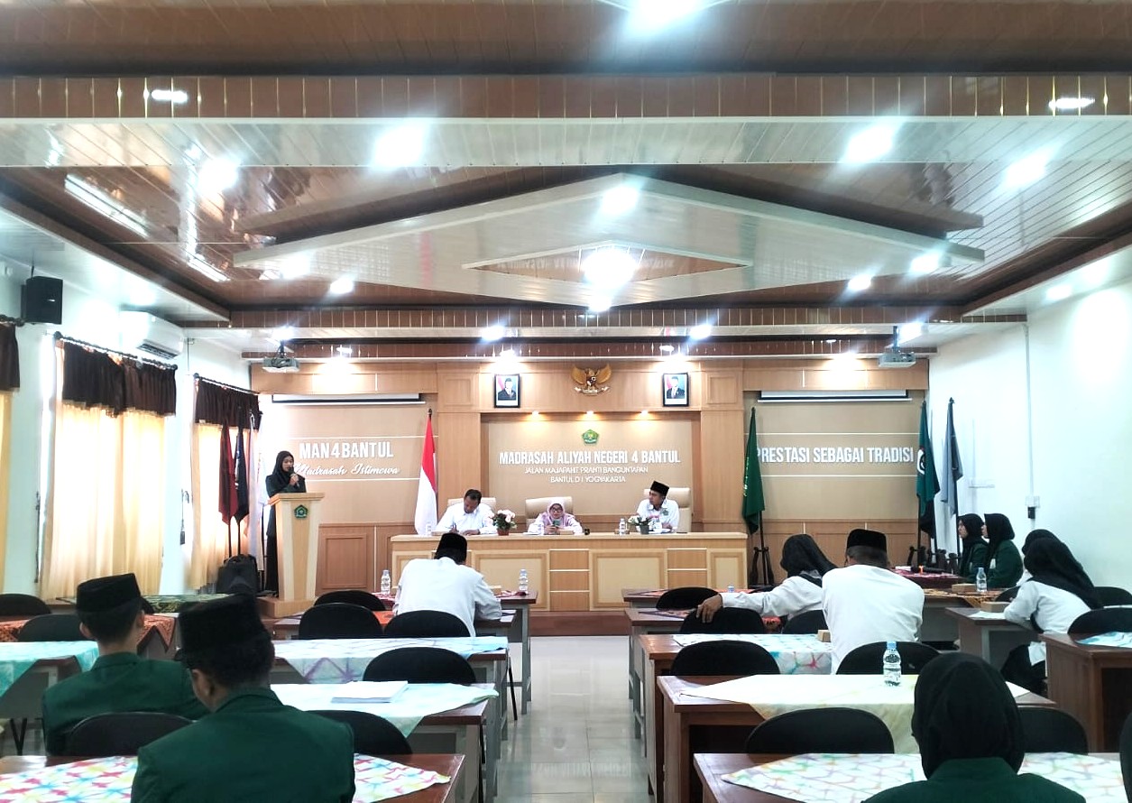 Gema Perpisahan di Aula MAN 4 Bantul, Mahasiswa PLP Akhiri Masa Tugas dengan Penuh Kesan