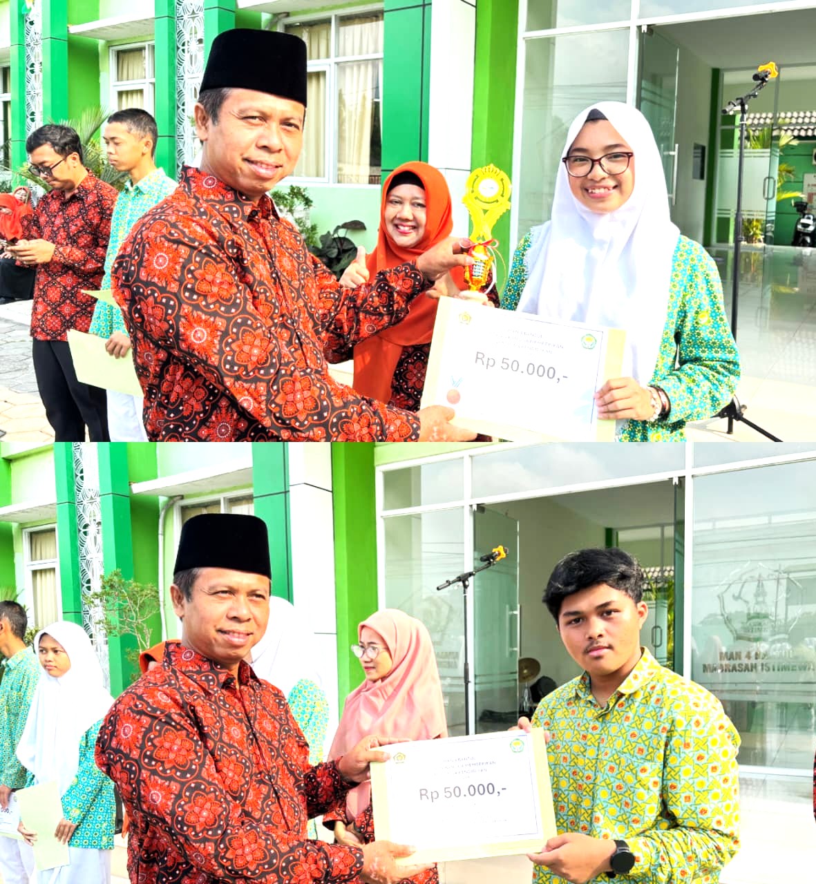 Dua Prestasi dari Panggung Pidato, MAN 4 Bantul Berjaya di PKM 2026