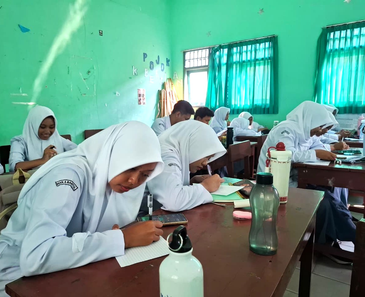 Asah Karakter dan Empati Siswa, MAN 4 Bantul Gelar Pekan Literasi Bahasa Indonesia Berbasis Media Audio-Visual