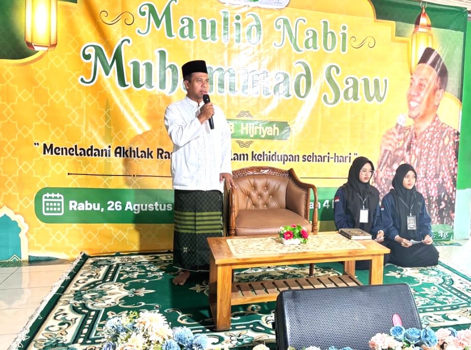 Teladani Akhlak Mulia Rasulullah, MAN 4 Bantul Gelar Pengajian Peringatan Maulid Nabi Muhammad SAW