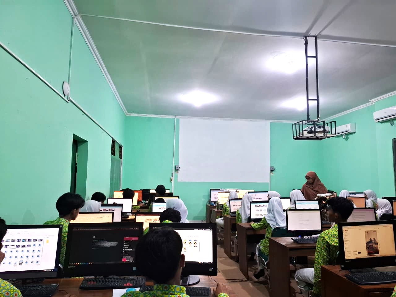 Asah Kesiapan TKA, MAN 4 Bantul Kolaborasi dengan Bimbel ALEF Gelar Try Out