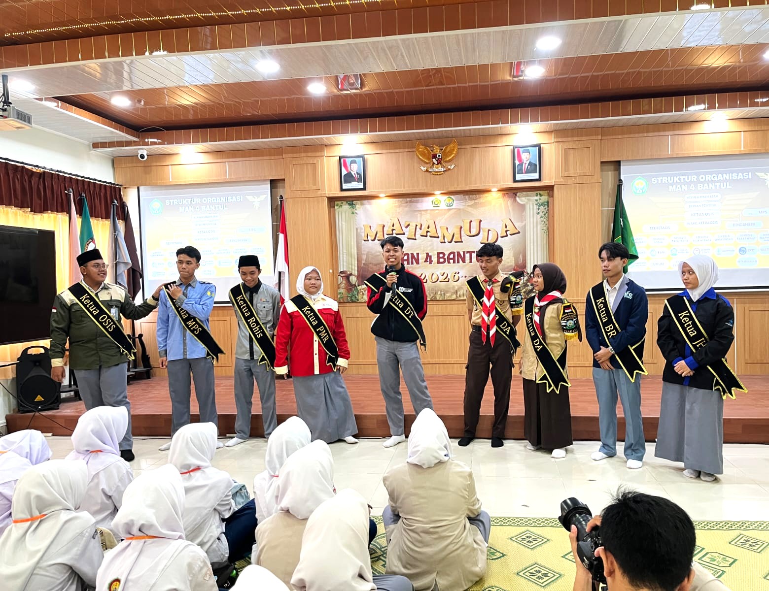 Fasilitasi Minat dan Bakat Siswa, MAN 4 Bantul Gelar Pengenalan Organisasi bagi Murid Baru