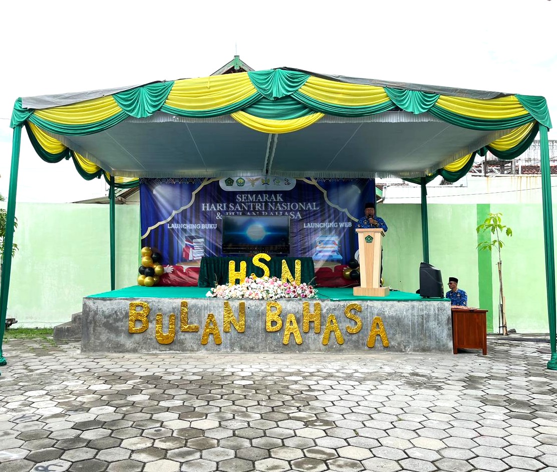 Semangat Santri dan Bahasa Bergelora di Hari Sumpah Pemuda, MAN 4 Bantul Rayakan Puncak Acara dengan Meriah