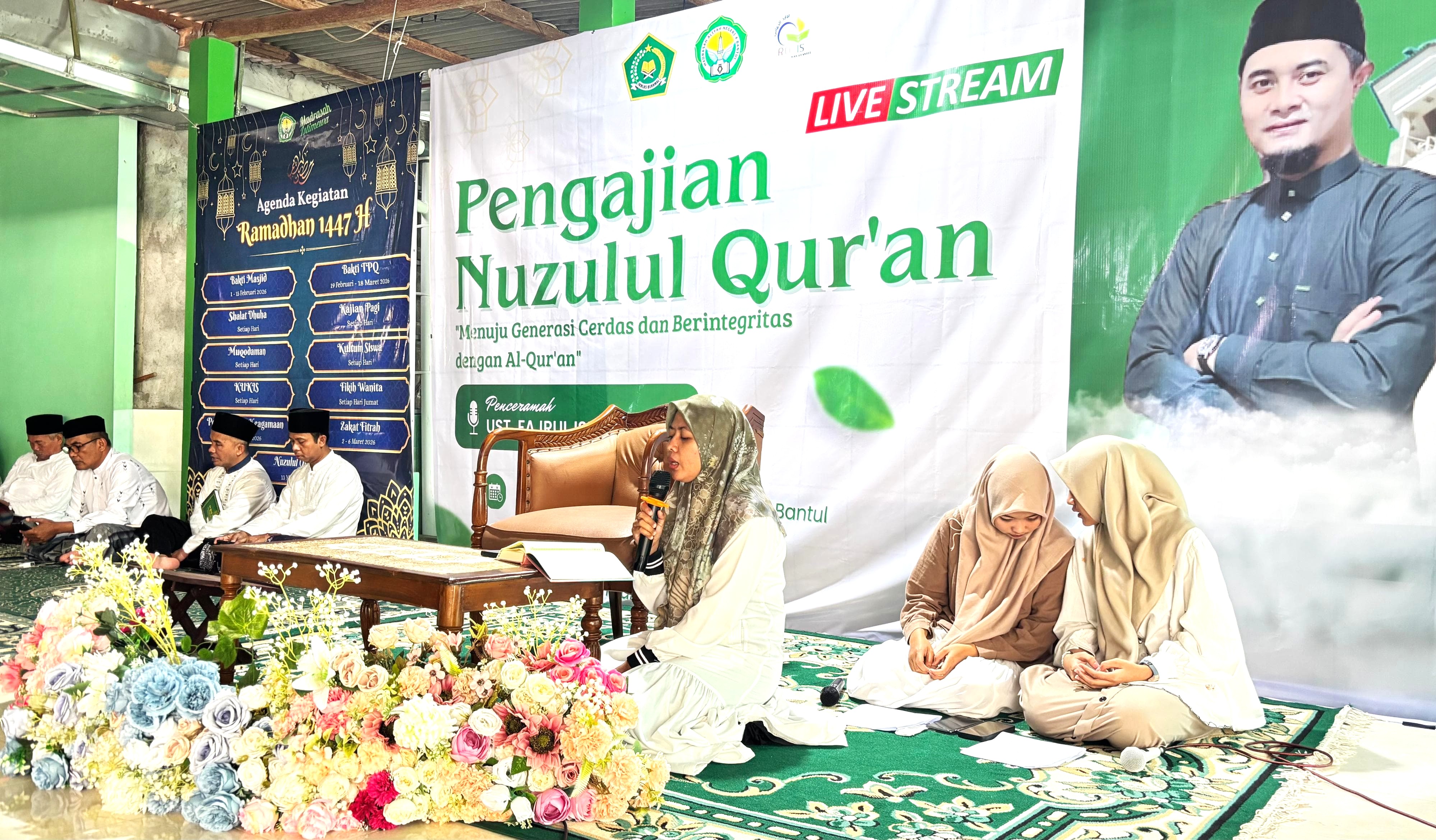 Kebersamaan dalam Khataman, MAN 4 Bantul Jemput Keberkahan Lailatul Qadar
