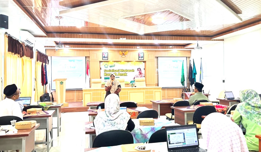 Sosialisai MRA, Langkah Nyata MAN 4 Bantul Menuju Madrasah Ramah Anak