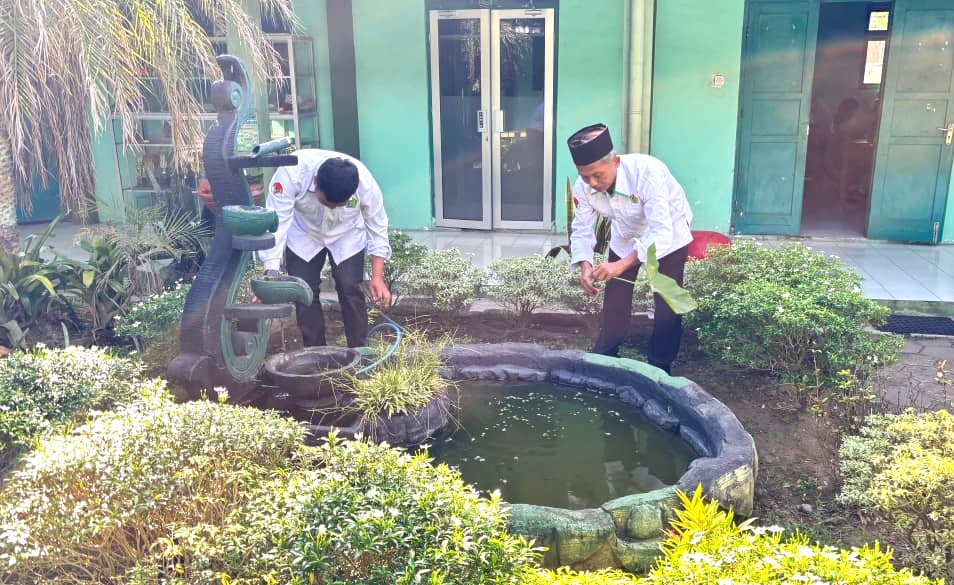 Terapkan Konsep Ekoteologi, MAN 4 Bantul Hidupkan Ekosistem Sudut Kolam Madrasah