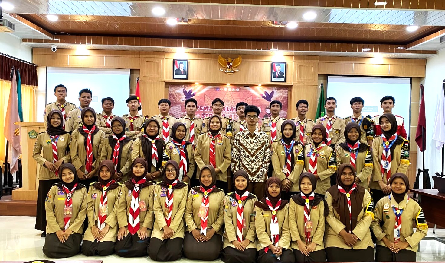 Estafet Kepemimpinan, Dewan Ambalan MAN 4 Bantul Gelar Pembekalan Calon Pengurus Baru