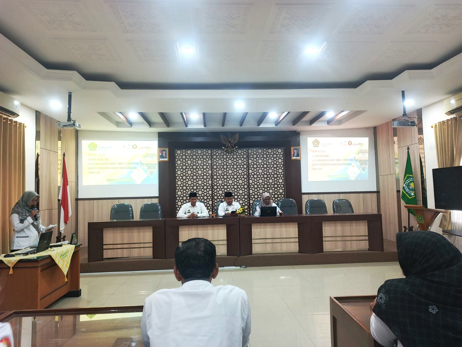 Perkuat Tertib Administrasi, Tri Mulyono Ikuti Sosialisasi PMA Nomor 12 Tahun 2026 Kemenag Bantul