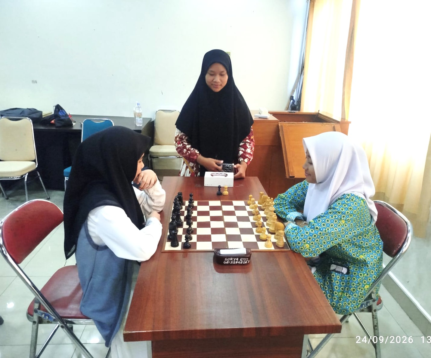 Matangkan Strategi Menuju PKM, Tim Catur MAN 4 Bantul Lakukan Uji Tanding dengan MA Mafaza