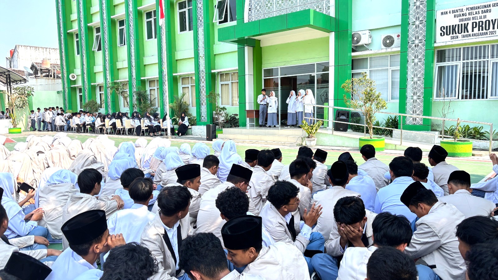 Uji Mental di Hadapan Civitas Akademika, Kontingen PKM MAN 4 Bantul Tampil Memukau dalam Gladi Bersih