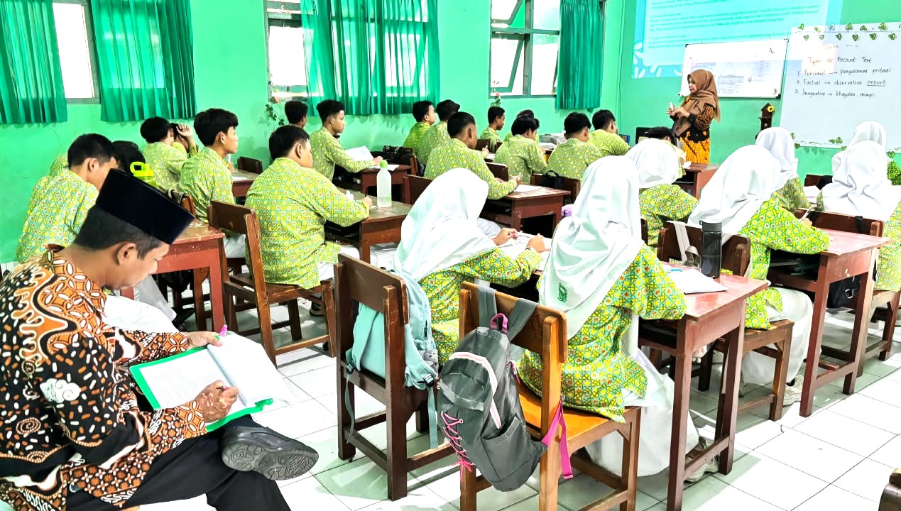 Tingkatkan Mutu Pembelajaran, Kepala MAN 4 Bantul Gelar Supervisi Kelas Pembelajaran