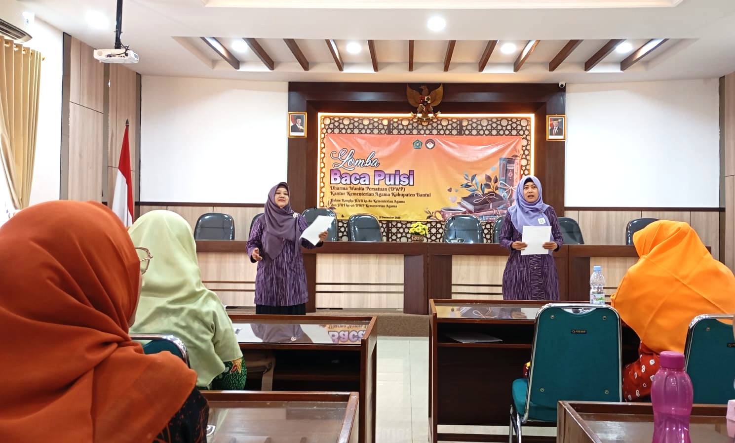 Suara Puitis dari MAN 4 Bantul Menggema di Peringatan Hari Amal Bakti Kemenag ke-80