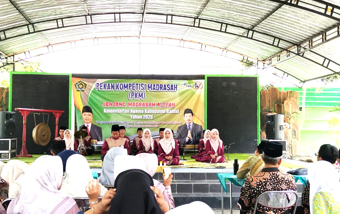 Harmoni Nada Merdu, Tim Nasyid dan Hadroh MAN 4 Bantul Pukau Panggung PKM 2026
