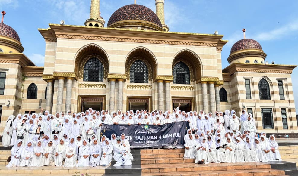 Siswa MAN 4 Bantul Dalami Makna Ibadah Lewat Manasik Haji di Boyolali