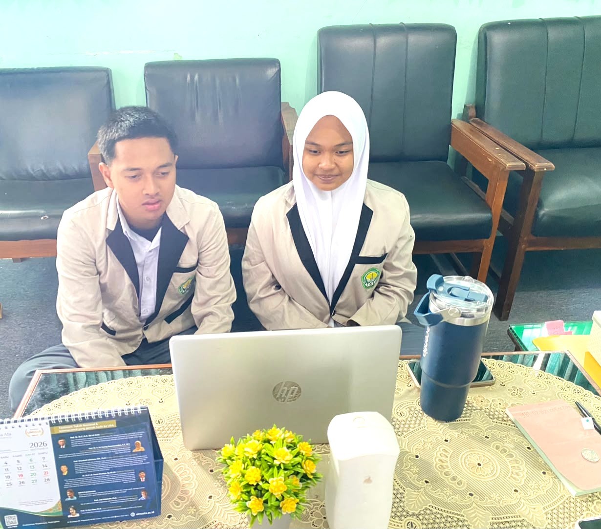 Resmi Dilantik Secara Daring, Pasangan OSIS Terpilih MAN 4 Bantul Siap Embang Amanah Organisasi