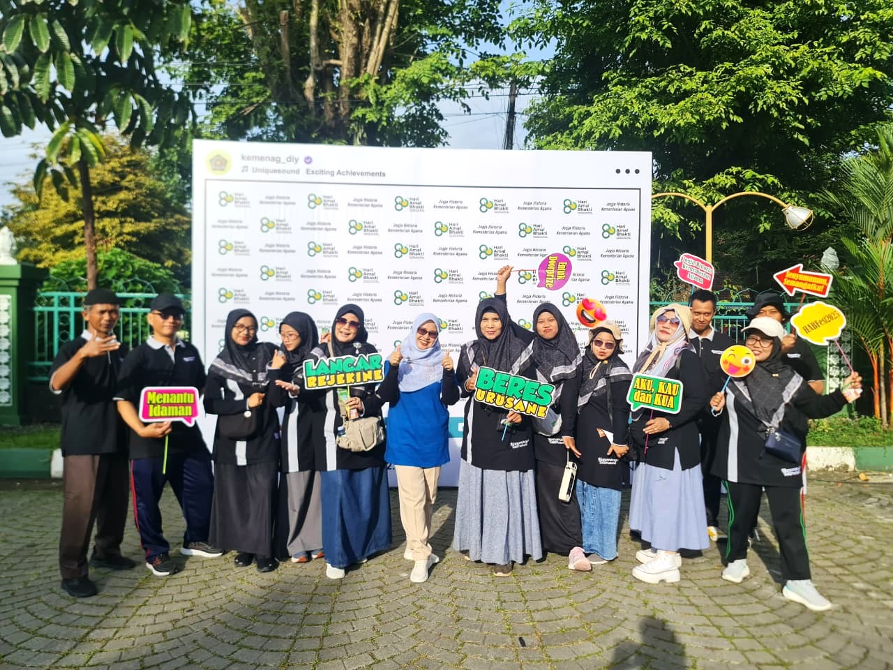 Semangat Kerukunan, MAN 4 Bantul Meriahkan HABFEST#2 Kemenag 2025
