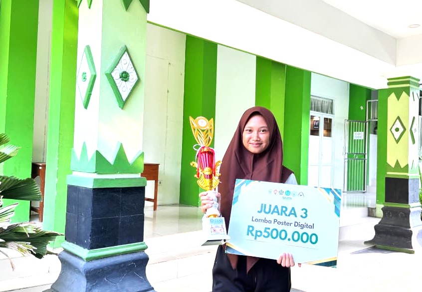 Prestasi Gemilang, Murid MAN 4 Bantul Raih Juara 3 Lomba Poster Digital Syiar #1 Competition