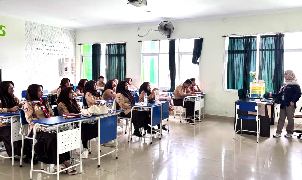 Siswa Kelas X dan XI MAN 4 Bantul Antusias Sambut Sosialisasi LBB RITS Indonesia