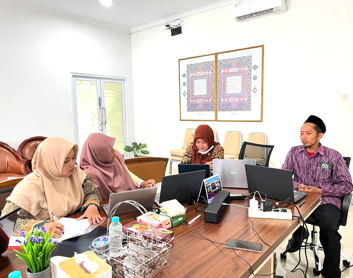 Menuju Birokrasi Bersih dan Melayani, MAN 4 Bantul Mantapkan Pemaparan Eviden di Hadapan Eselon I