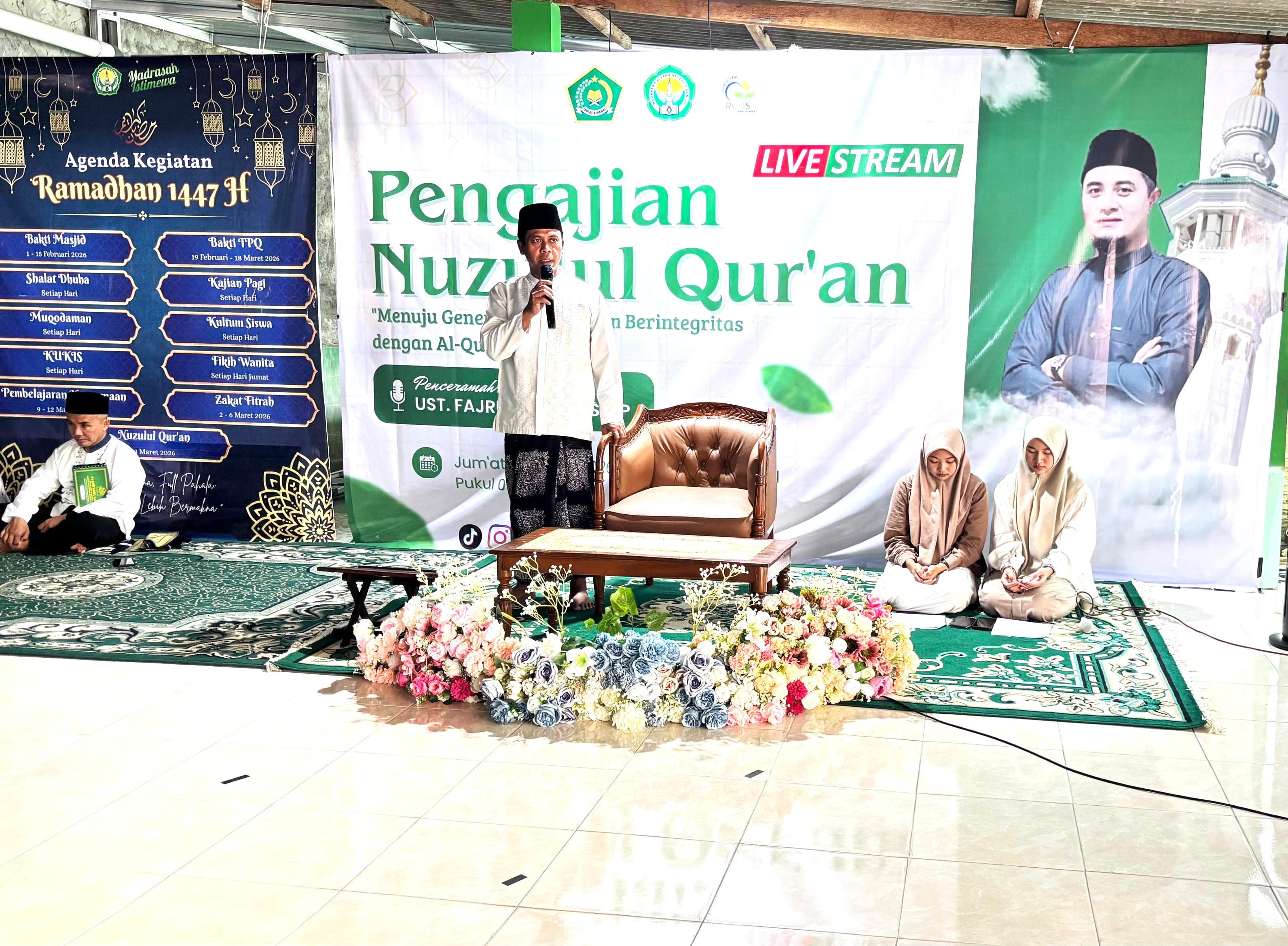 Tingkatkan Literasi Al-Qur’an, Kepala MAN 4 Bantul Pimpin Pembukaan Khataman Ramadhan
