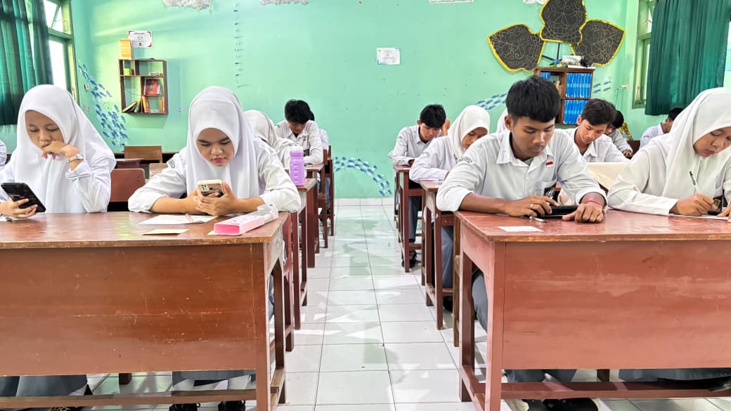 Gunakan Sistem Digital, Hari Pertama ASAS MAN 4 Bantul Berlangsung Kondusif