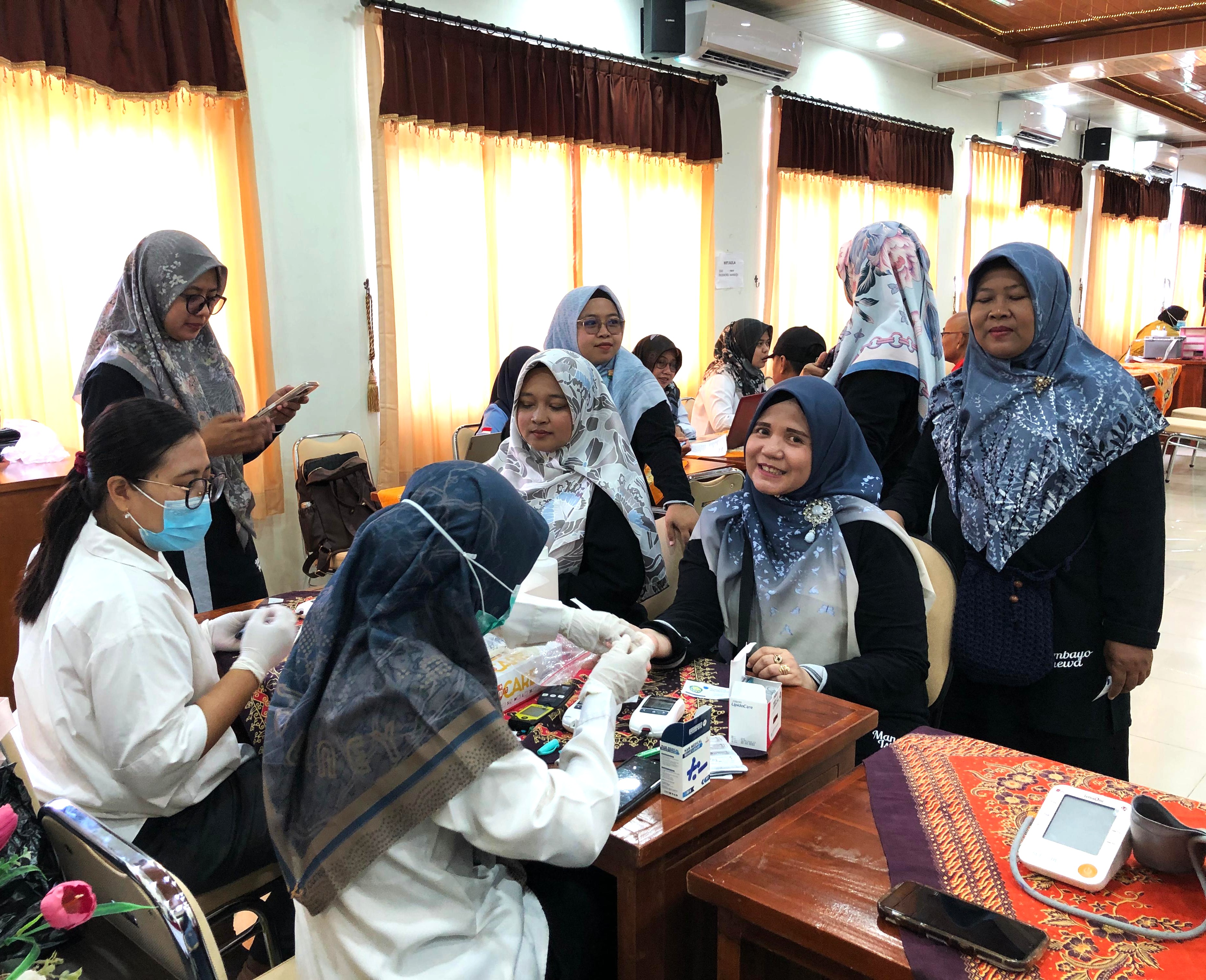 Wujud Kepedulian Sesama, MAN 4 Bantul Gelar Cek Kesehatan Gratis bagi Warga Madrasah dan Sekitar