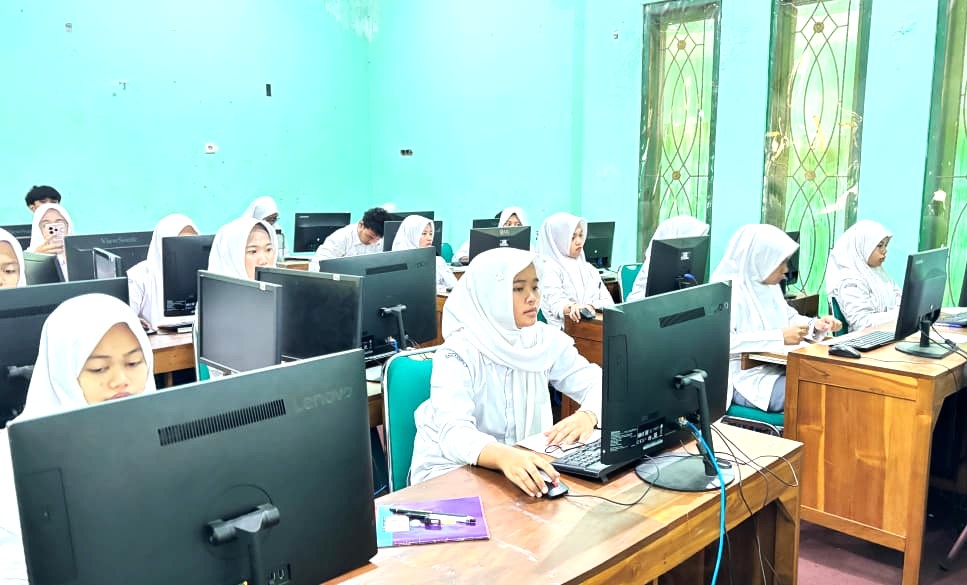 Asah Kesiapan Akademik Murid, MAN 4 Bantul Fasilitasi Try Out SNBT Kelas XII
