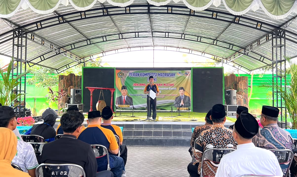 Buka PKM 2026, Kepala MAN 4 Bantul Sampaikan Laporan Panitia dan Kobarkan Semangat Peserta
