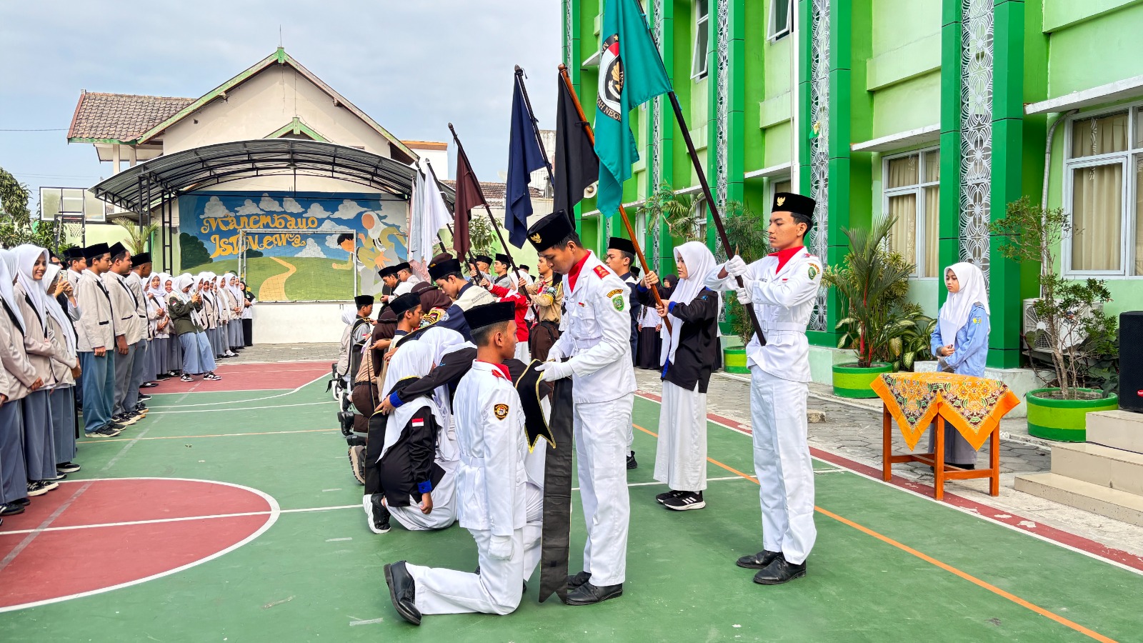 Estafet Kepemimpinan, MAN 4 Bantul Gelar Sertijab 8 Organisasi Siswa Masa Bakti 2026/2027