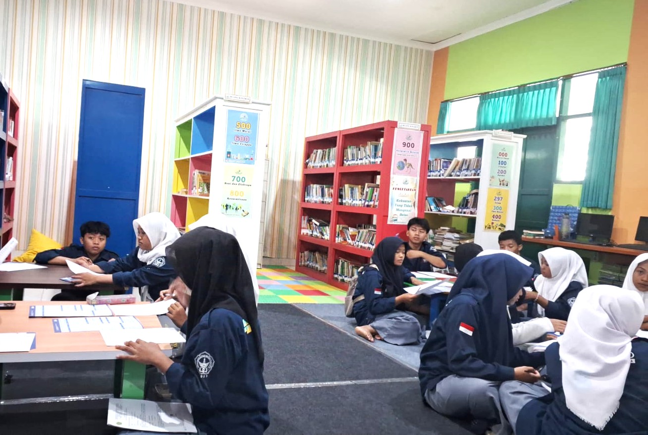 Sambut Asa Pendidikan, Puluhan Siswa MAN 4 Bantul Terima PIP di Perpustakaan