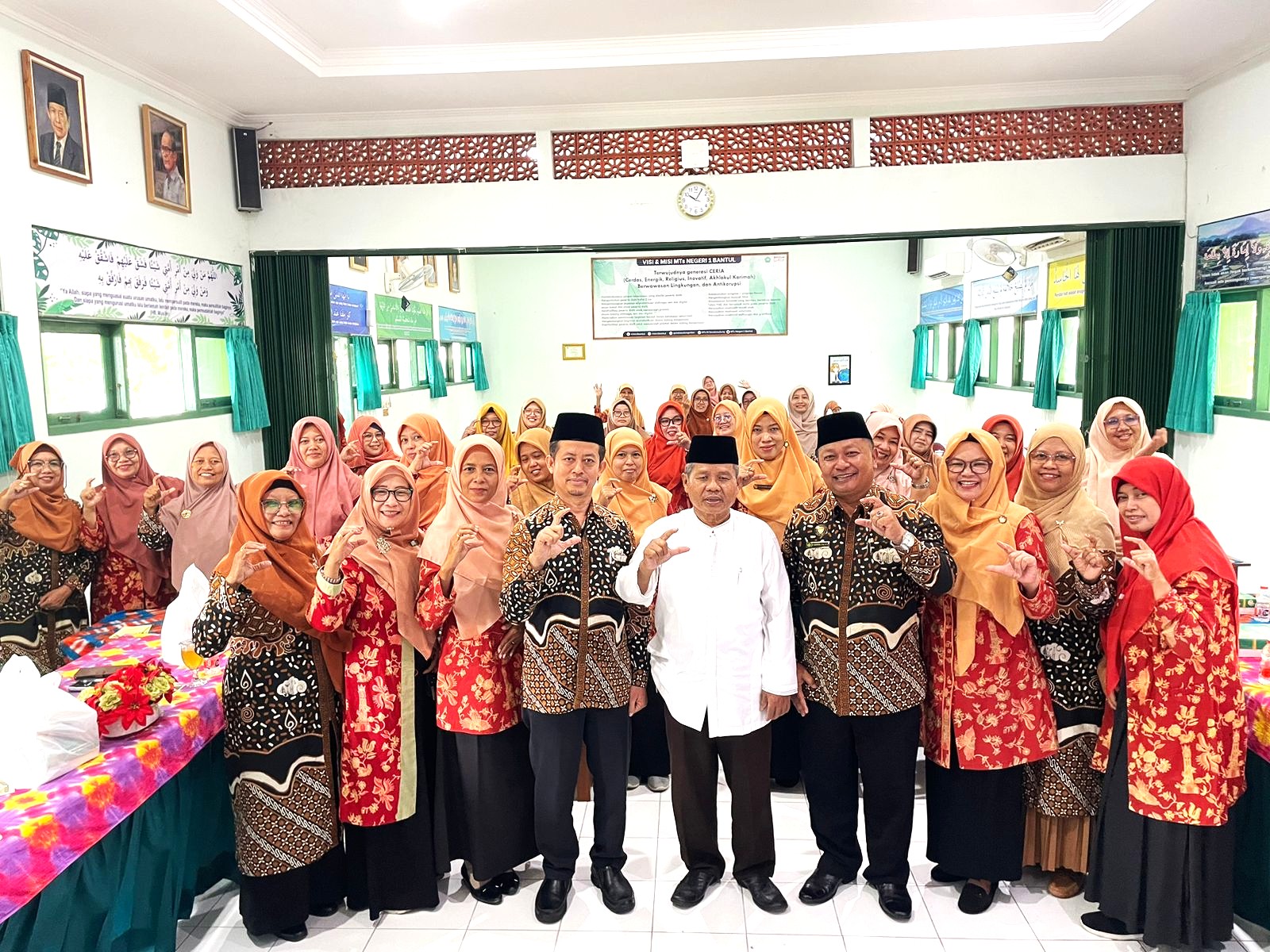 MAN 4 Bantul Hadiri Halalbihalal DWP Kemenag Bantul