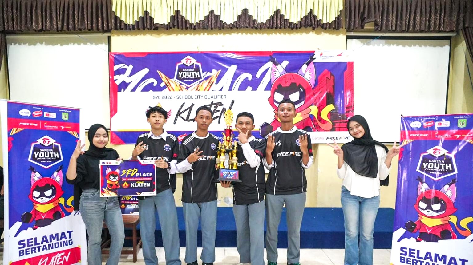 Cetak Prestasi Non-Akademik, MAN 4 Bantul Bawa Pulang Gelar Juara 3 Free Fire
