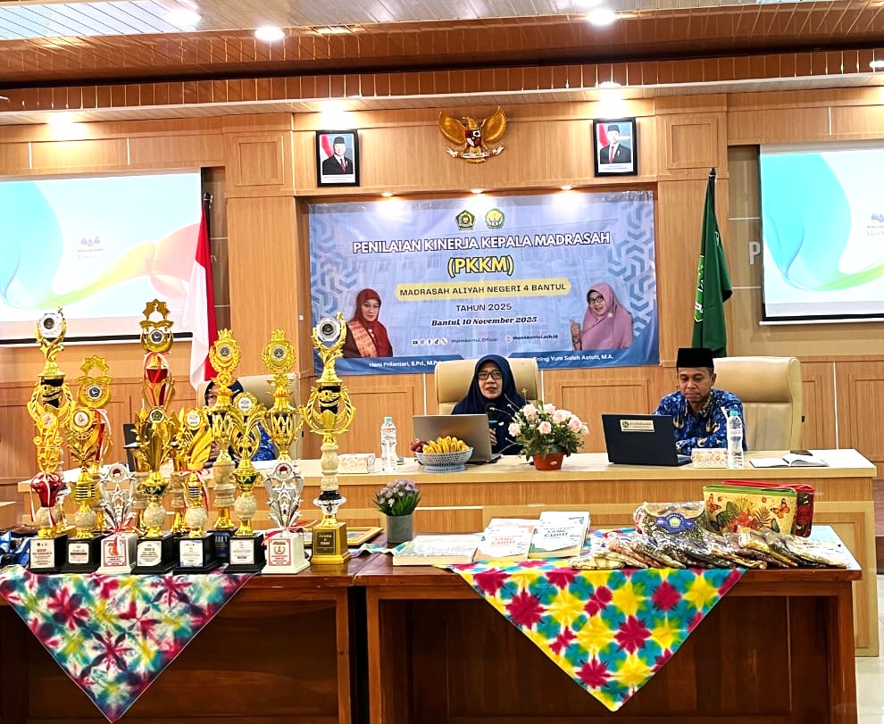 Evaluasi Profesional, MAN 4 Bantul Gelar PKKM untuk Kepala Madrasah Syaefulani
