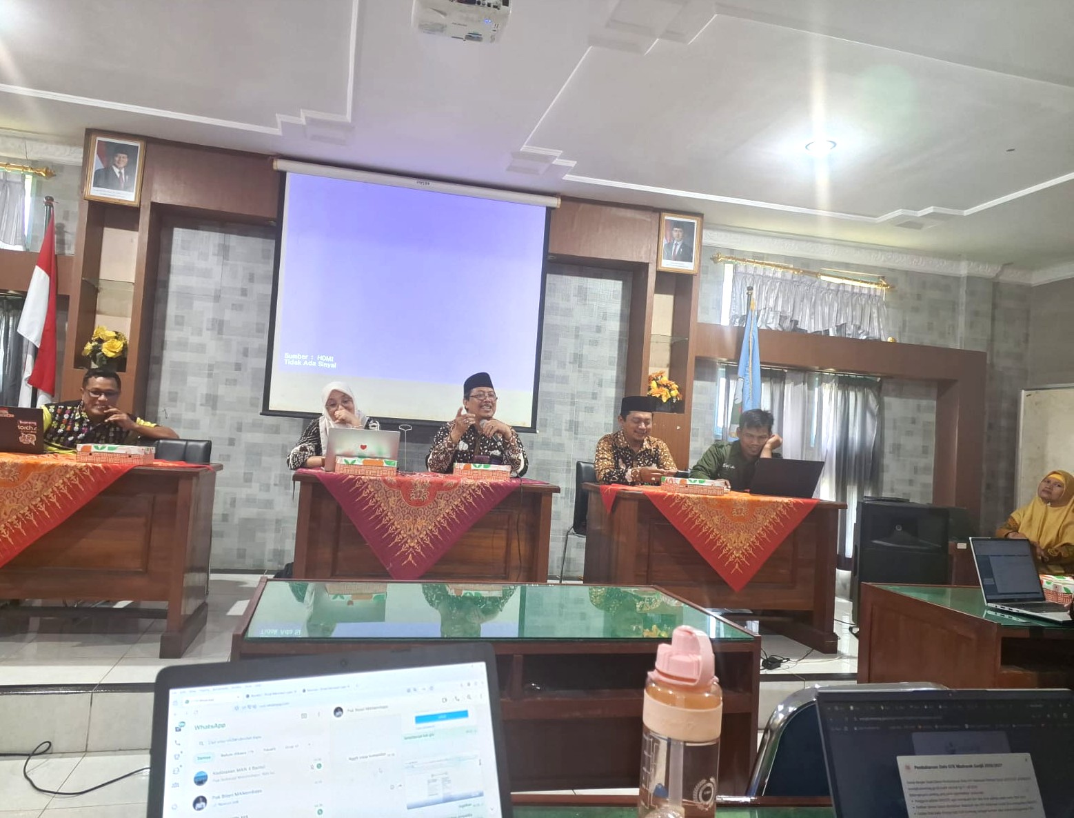Siap Sajikan Data Valid, Operator MAN 4 Bantul Ikuti Pembinaan EMIS GTK
