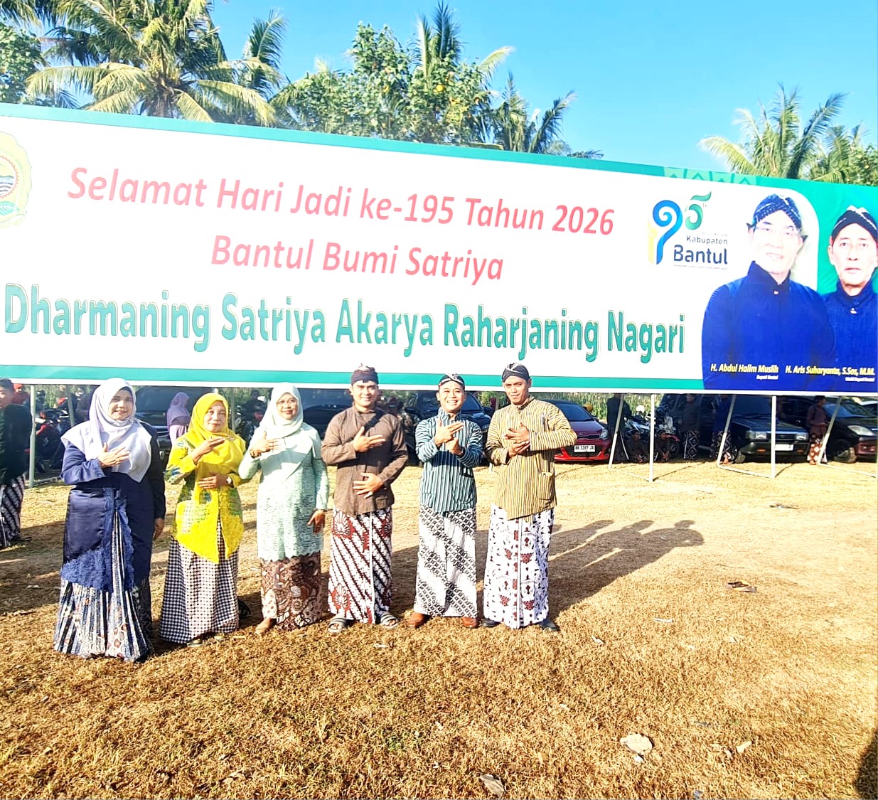Lestarikan Adat Tradisi, MAN 4 Bantul Hadiri Upacara Peringatan Hari Jadi ke-195 Bantul